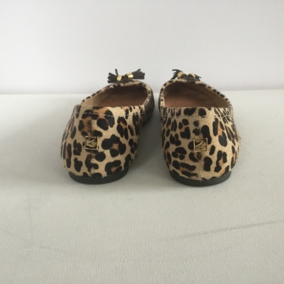 Sperry Top-sider leopard print flats with tassels 10 - Picture 4 of 8